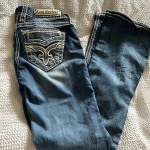 Women’s rock revival jeans size 27